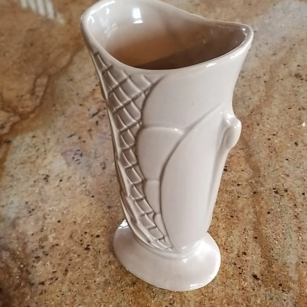 VTG Shawnee Pottery Vase beige Shawnee USA - Picture 3 of 10